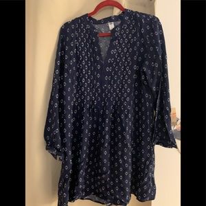 Old Navy Pintuck Dress